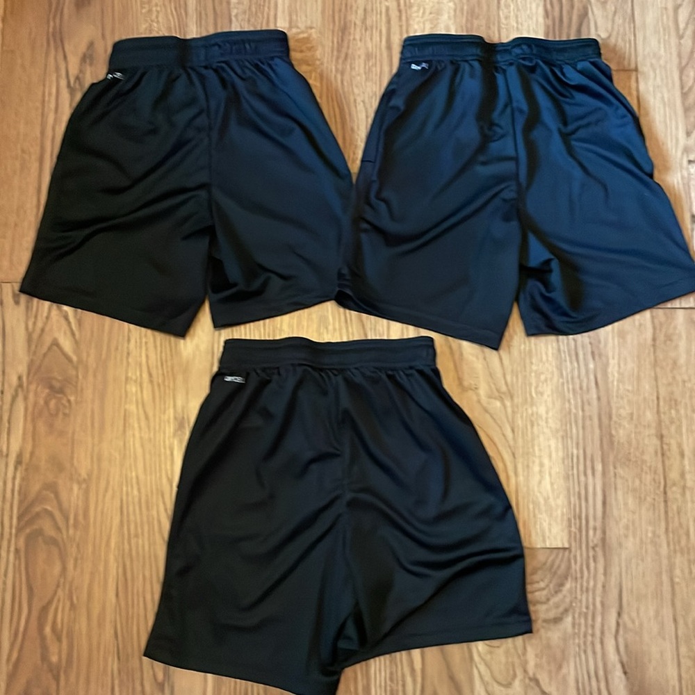 Puma Kids Black Performance Shorts - Picture 5 of 5